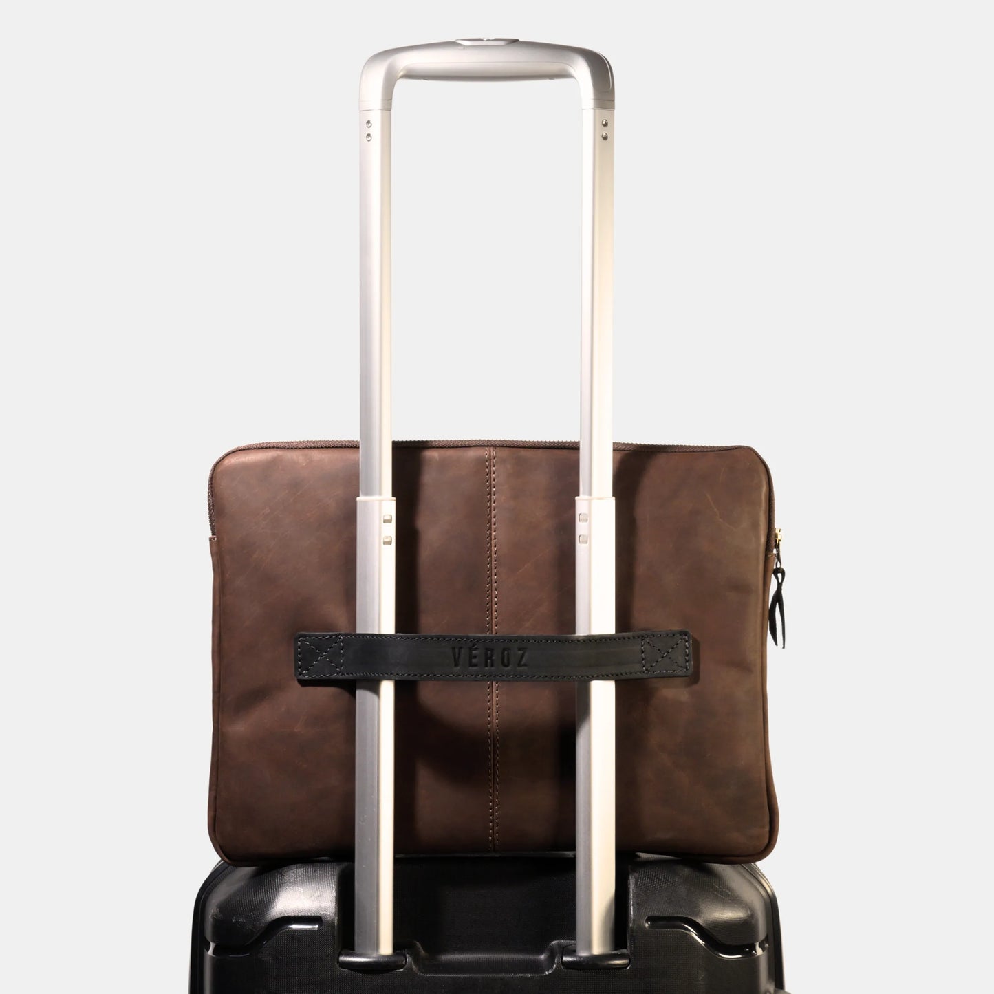 Funda Notebook Cuero Hudson - Chocolate
