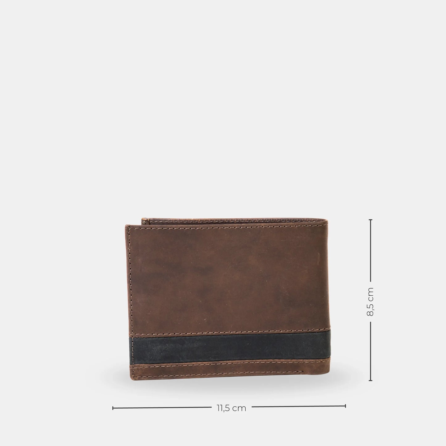 Billetera Cuero Loira - Chocolate
