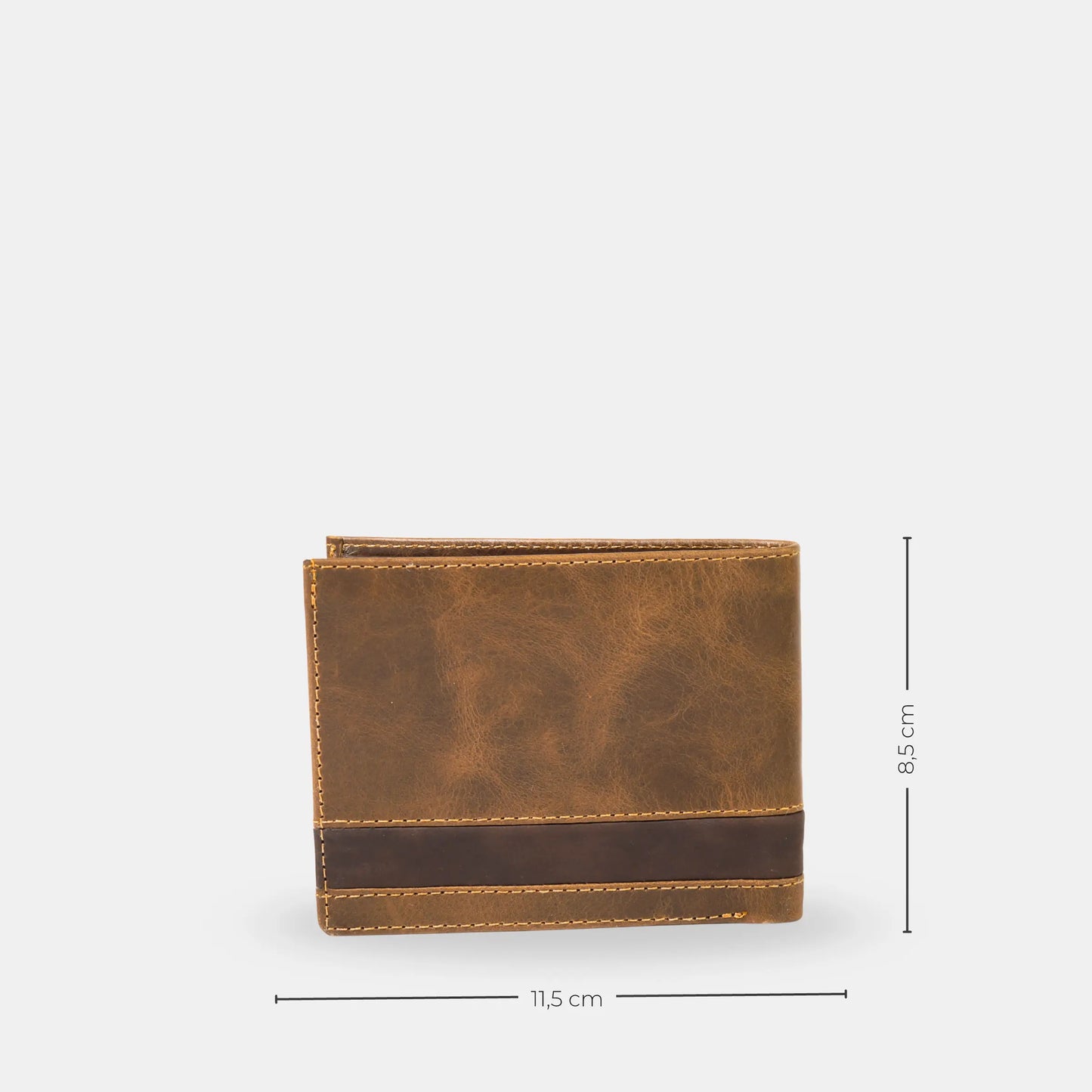 Billetera Cuero Loira - Tabaco