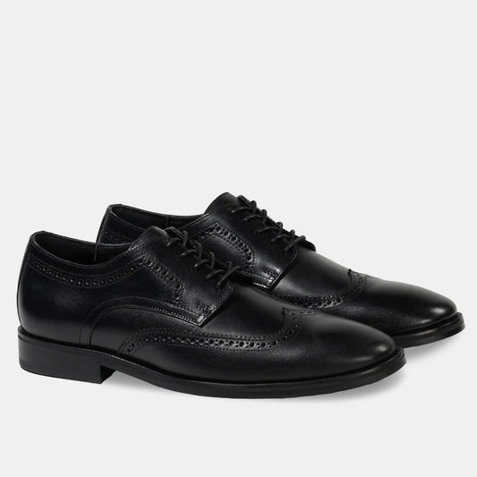 Zapato Cuero Hombre Brooklyn - Negro