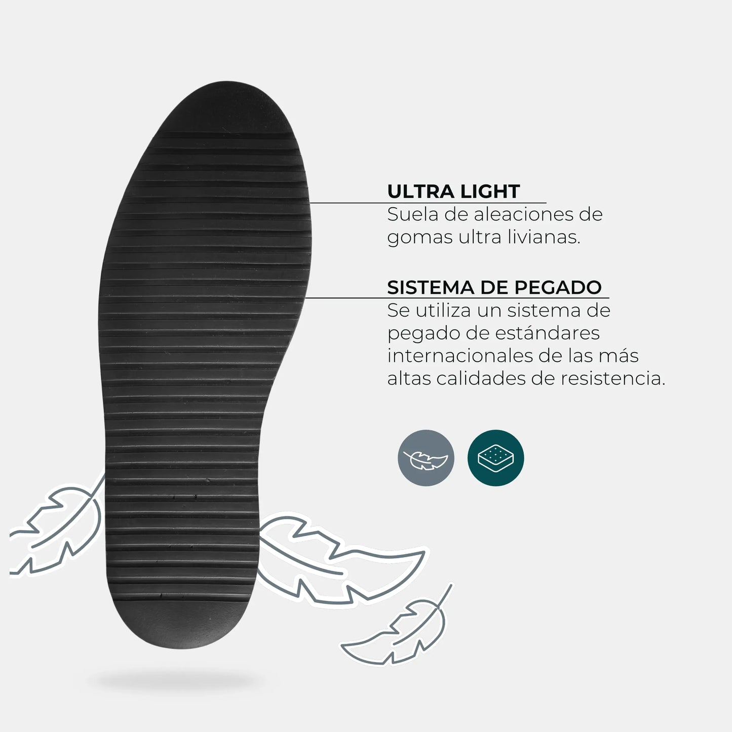 Zapato Cuero Hombre Cau Vang - Negro