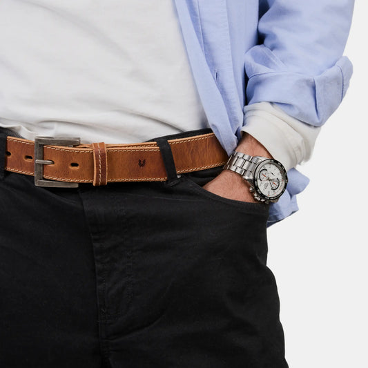 Cinturon_Suela_Cuero_Hombre_Costuras_Casual_