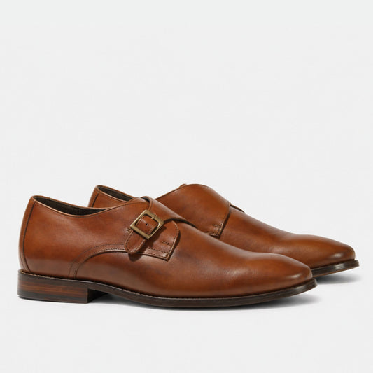 Zapato Cuero Hombre Gran Belt - Whisky
