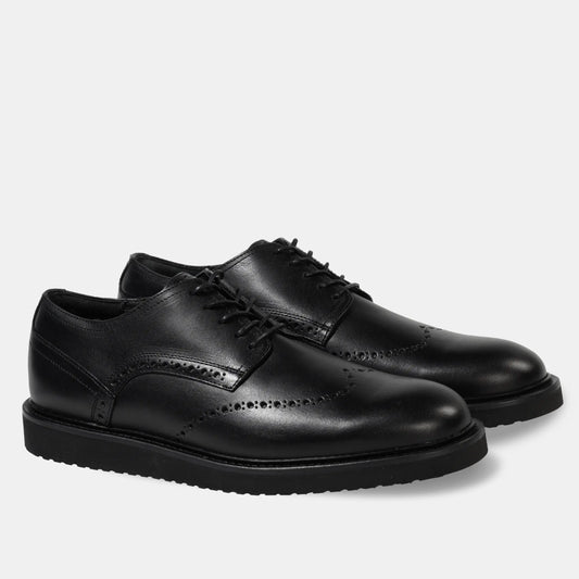 Zapato Cuero Hombre Scalzi - Negro