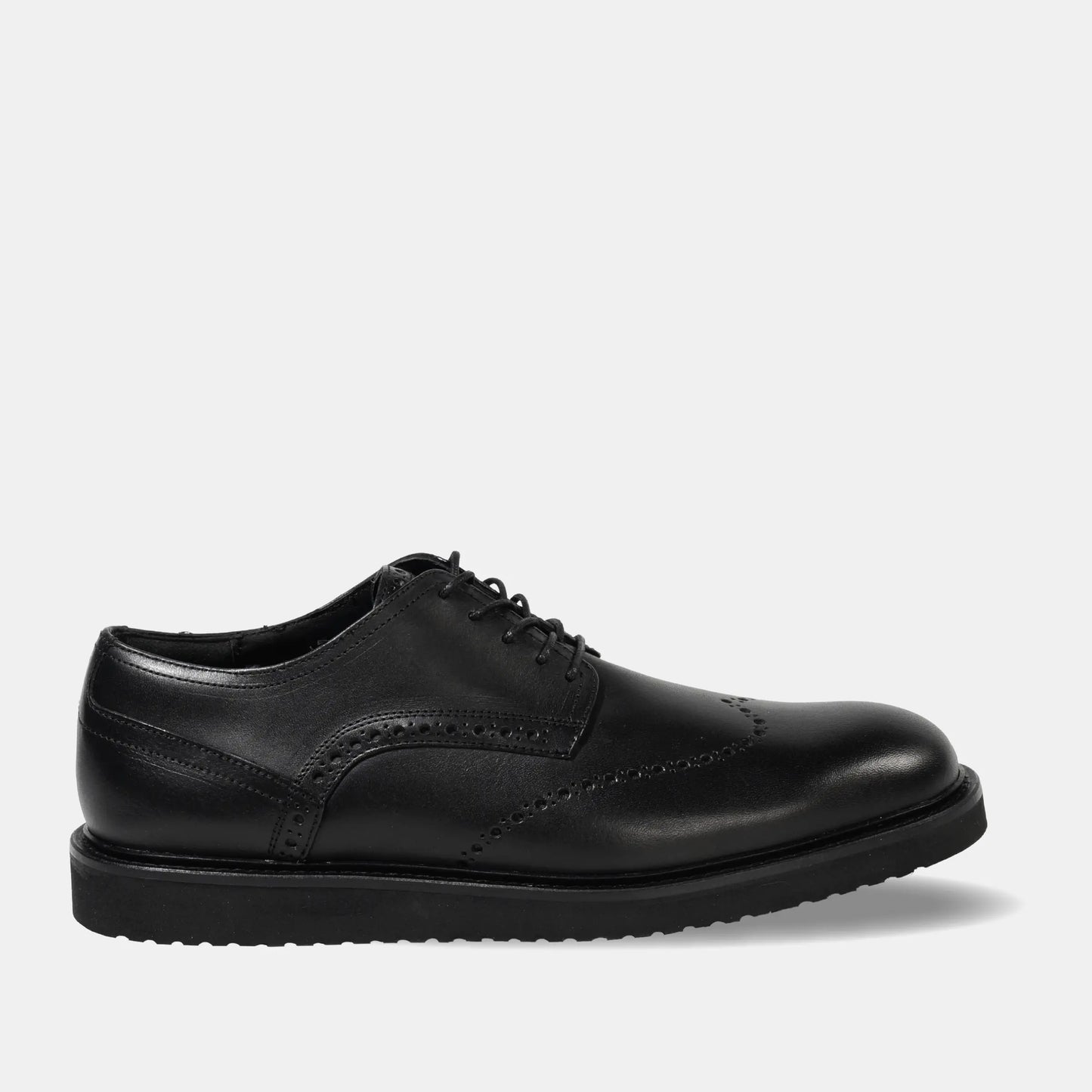 Zapato Cuero Hombre Scalzi - Negro