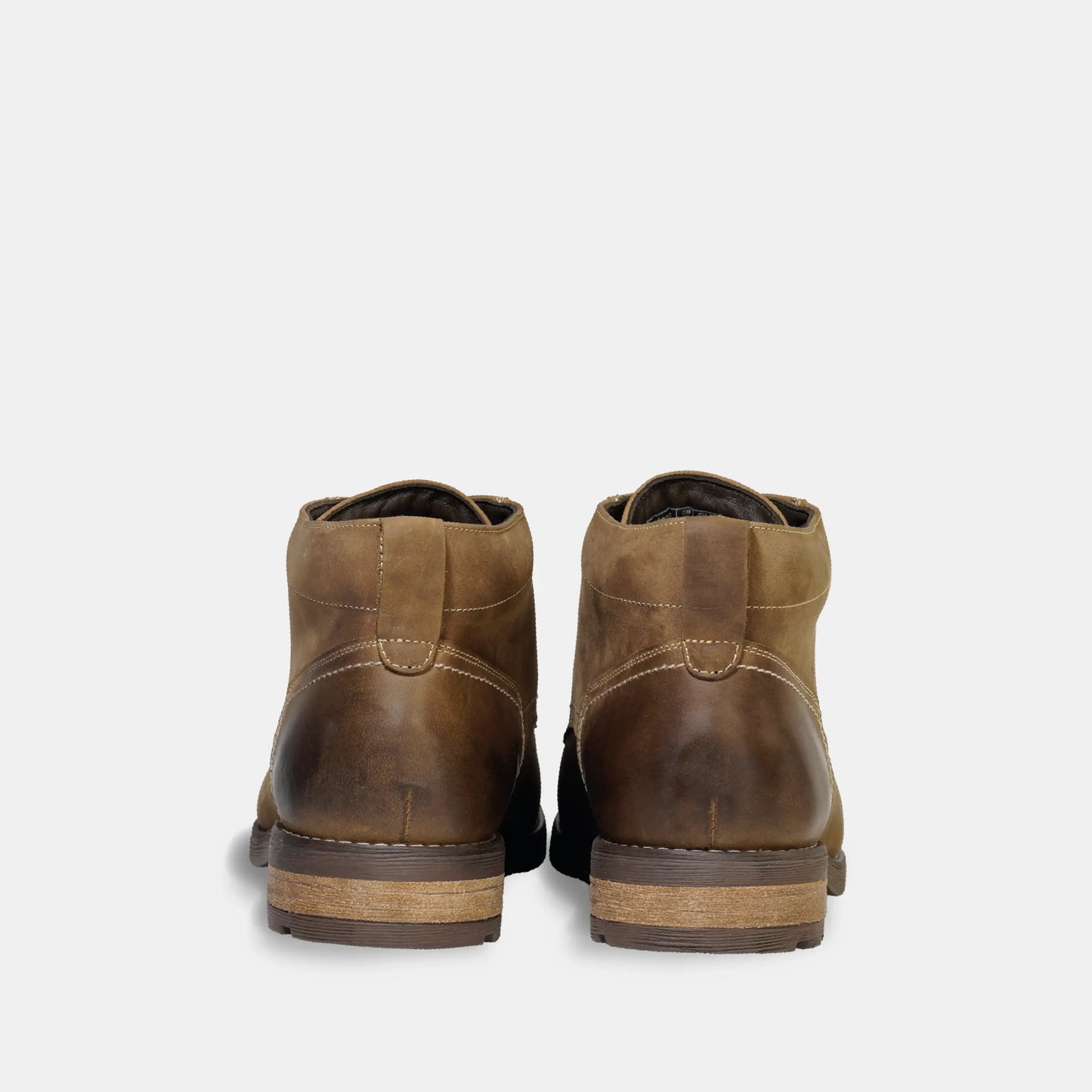 Botin Mid Cuero Hombre Torri - Tabaco