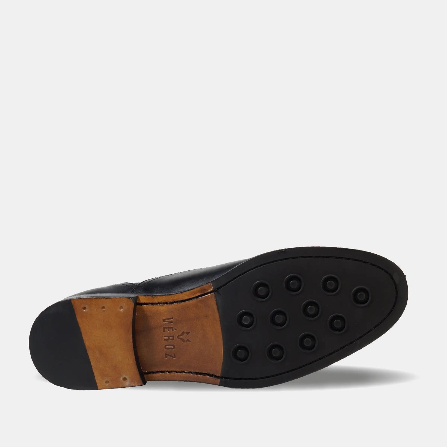 Zapato Cuero Hombre Vittorio - Negro