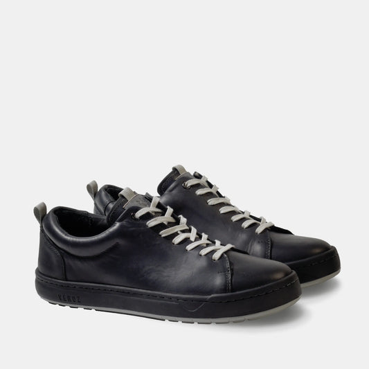 Zapatilla Cuero Hombre Rialto - Negro