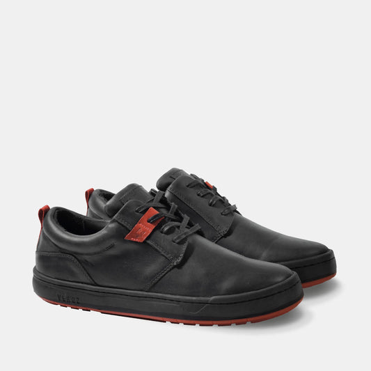 Zapatilla Cuero Hombre Russky - Negro