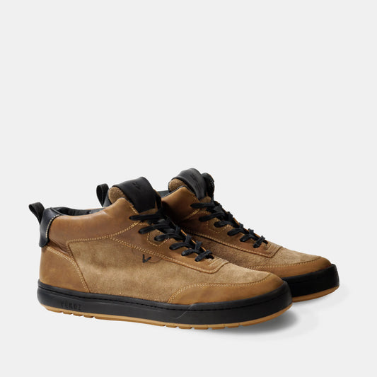 Zapatilla Cuero Hombre Trend Mid - Tabaco (Limited Edition)