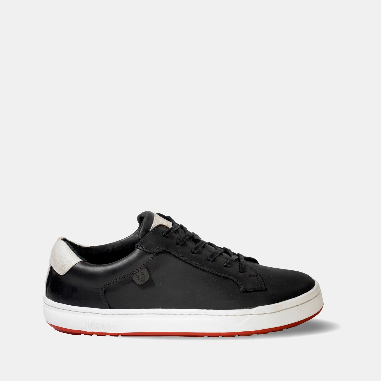 Zapatilla Cuero Hombre Vecchio - Negro