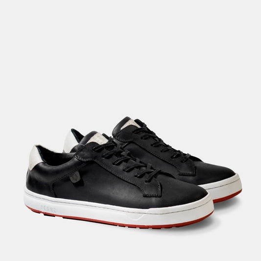 Zapatilla Cuero Hombre Vecchio - Negro