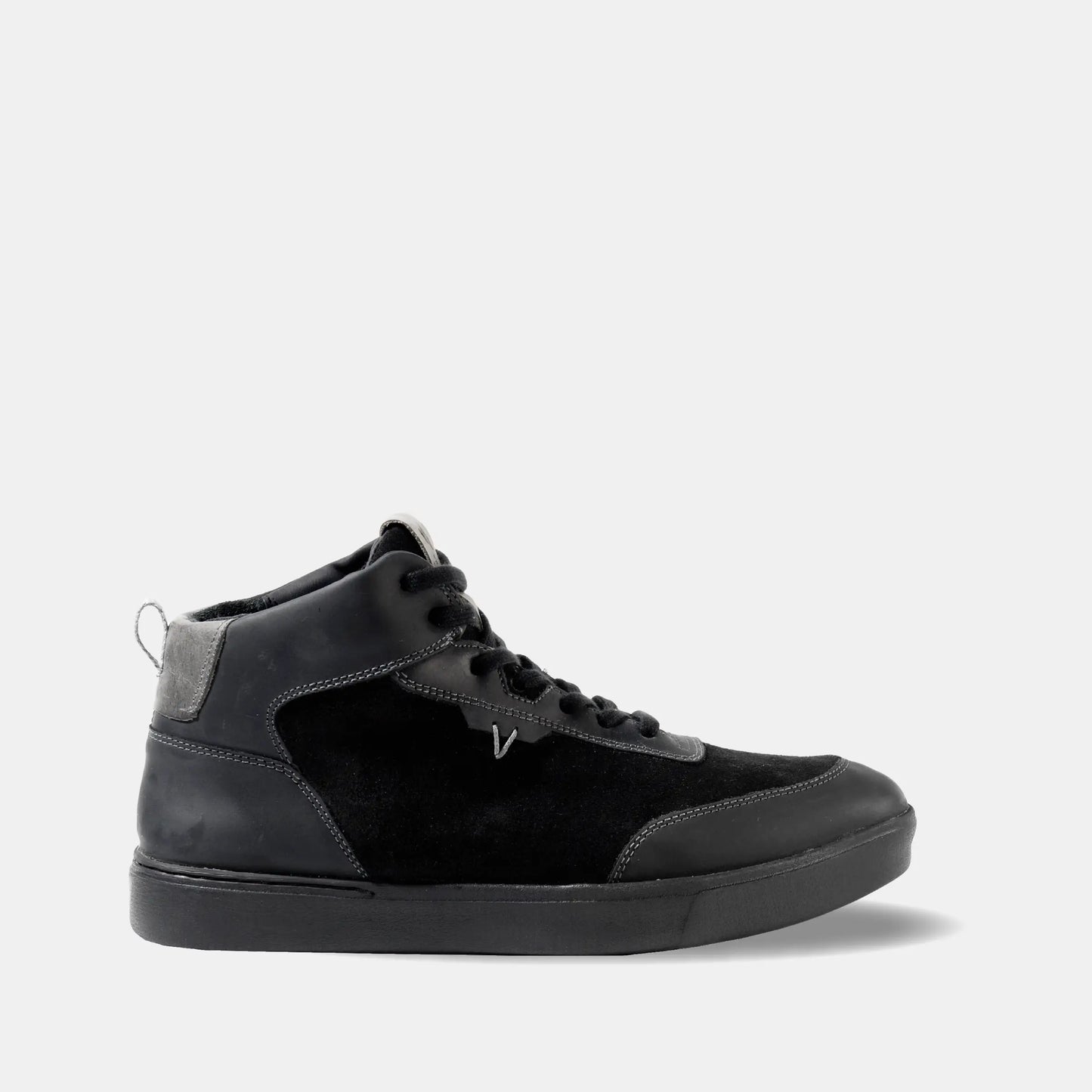 Zapatilla Cuero Hombre Trend Mid Light - Negro