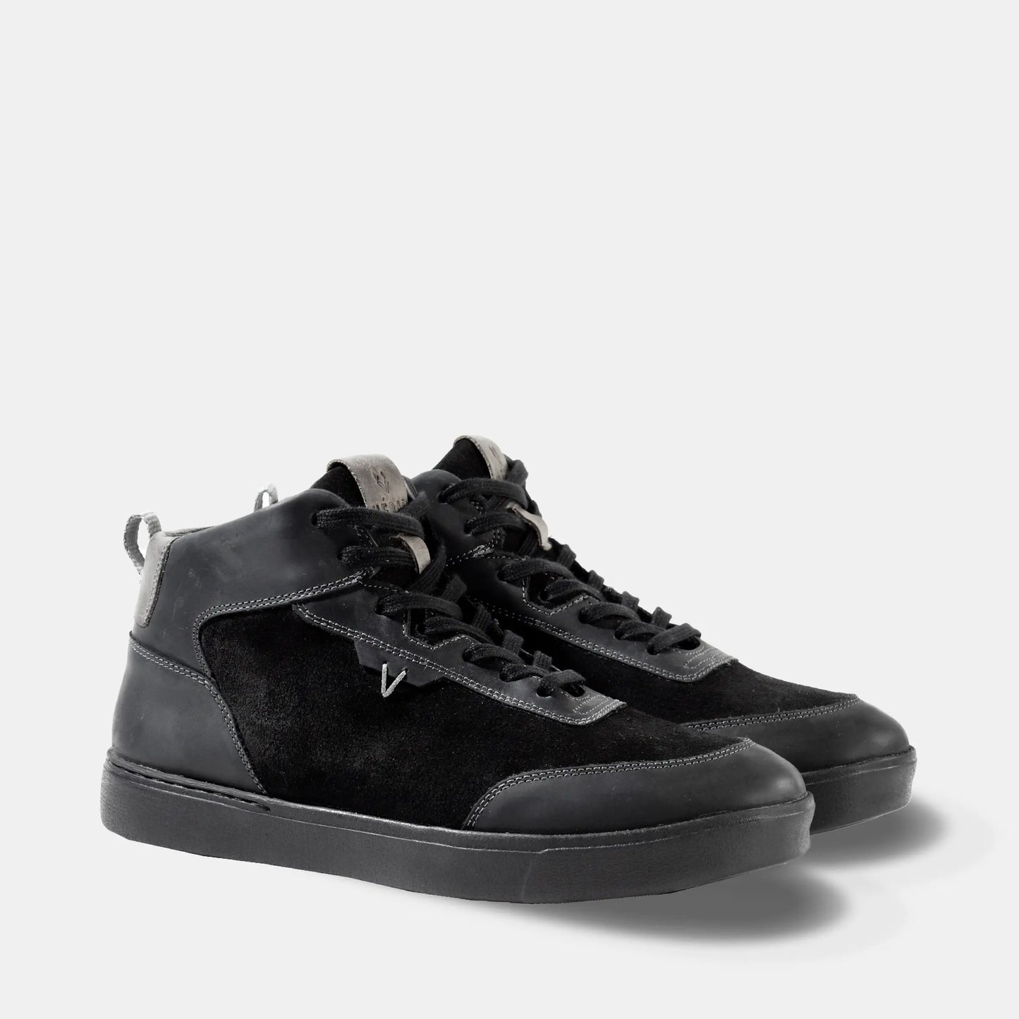 Zapatilla Cuero Hombre Trend Mid Light - Negro