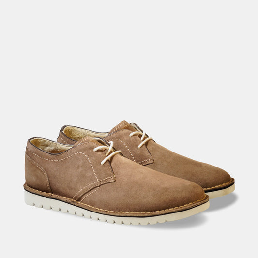 Zapato Cuero Hombre Harbour - Tabaco