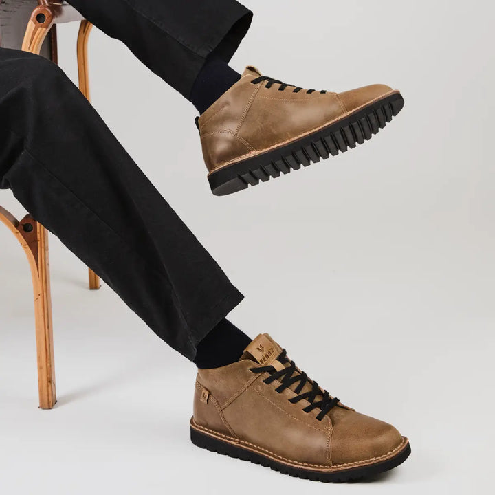 Zapato Mid Cuero Hombre Milenio Mid Light - Verde