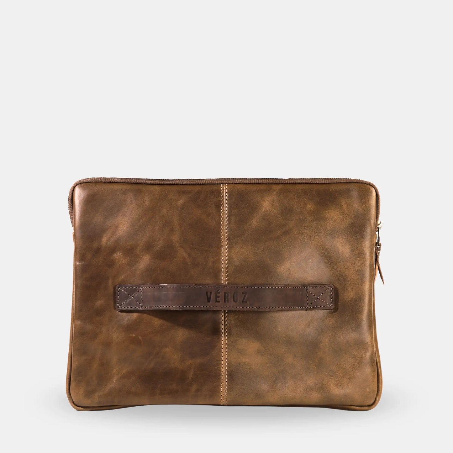 Funda Notebook Cuero Hudson - Tabaco