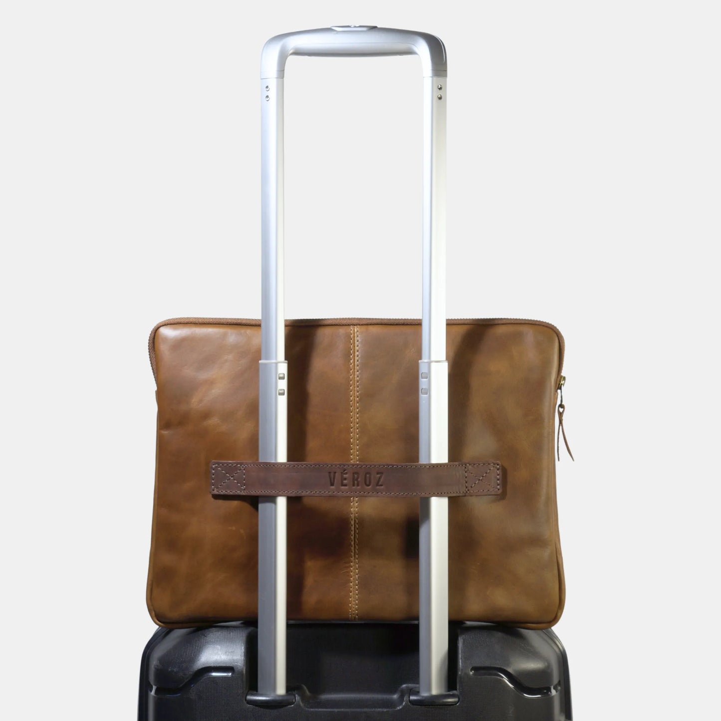 Funda Notebook Cuero Hudson - Tabaco