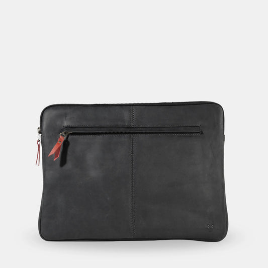 Funda Notebook Cuero Hudson - Negro