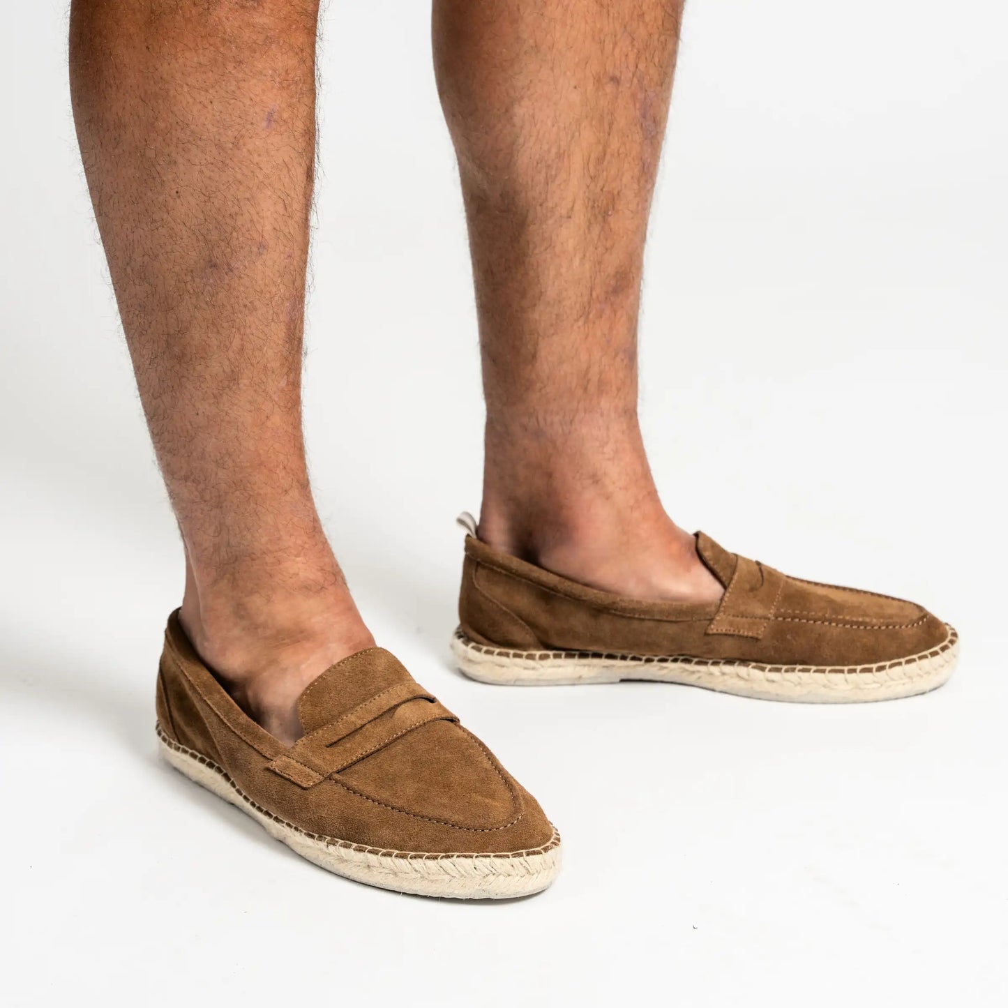 Alpargata Gamuza Hombre Espontas - Cafe