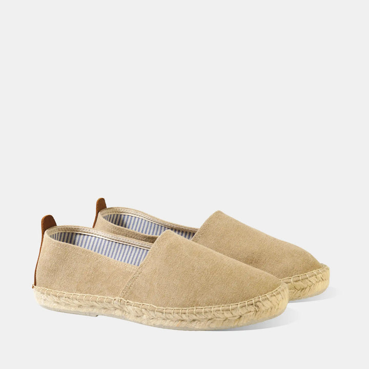 Alpargata Algodon Hombre Seven - Beige