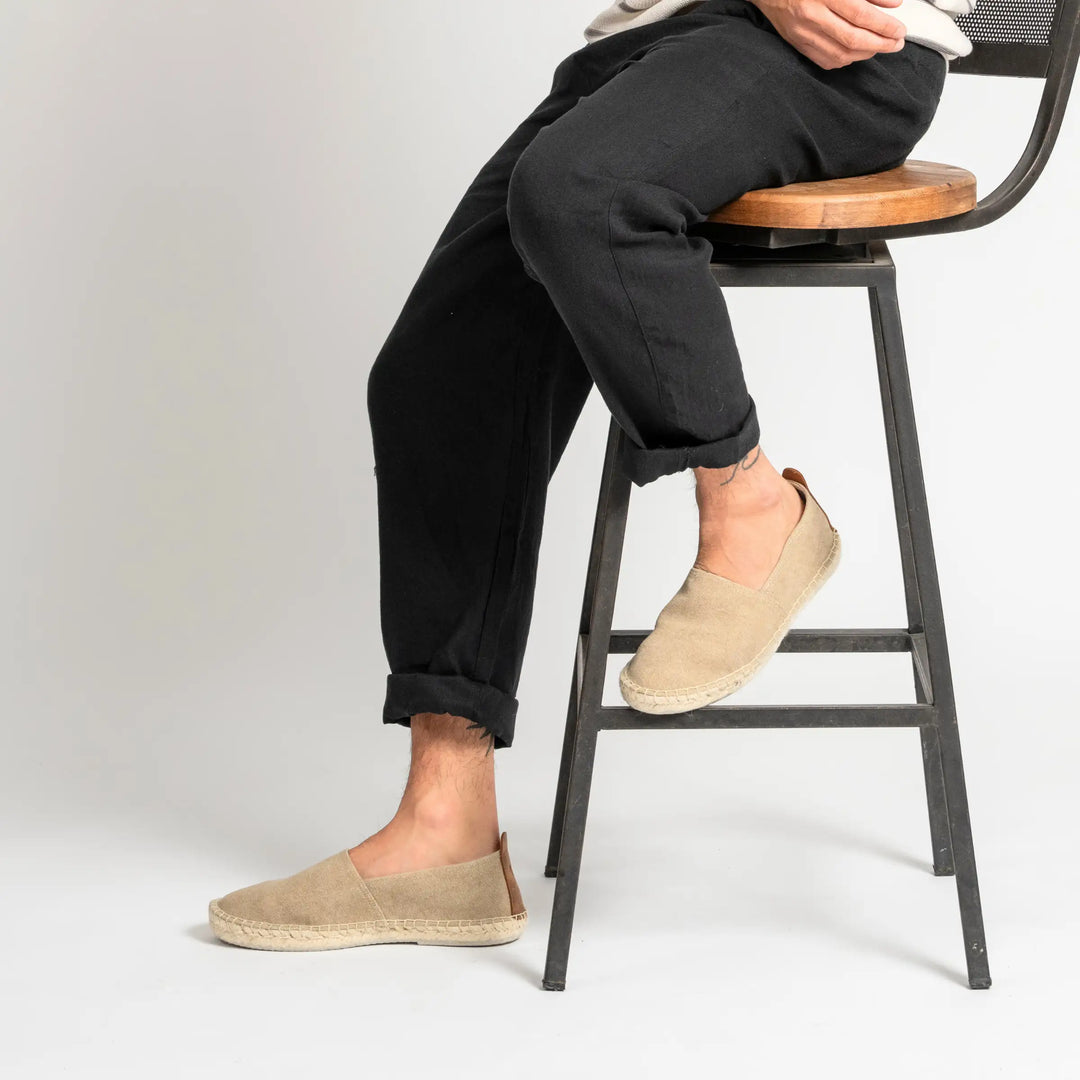 Alpargata Algodon Hombre Seven - Beige