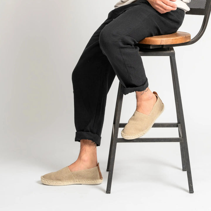 Alpargata Algodon Hombre Seven - Beige