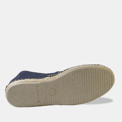 Alpargata Algodon Hombre Seven - Azul