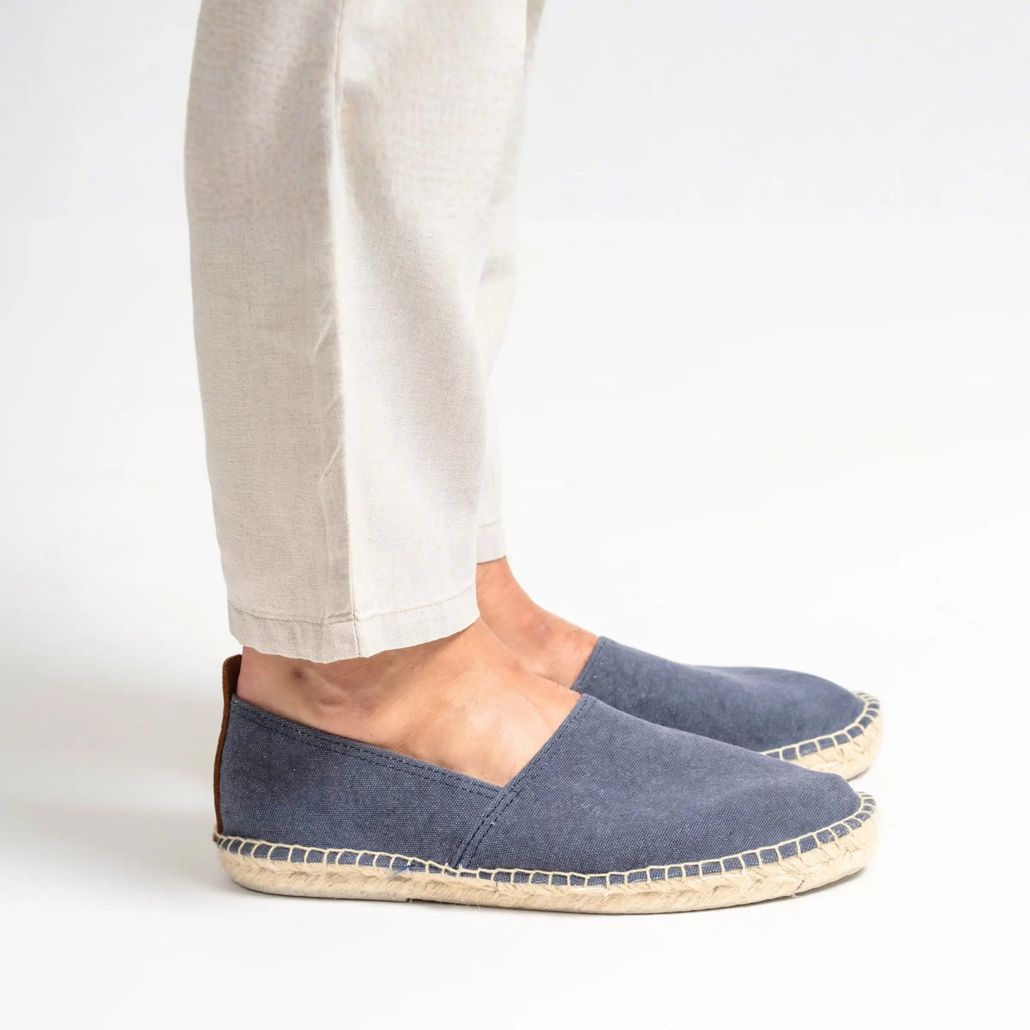 Alpargata Algodon Hombre Seven - Azul