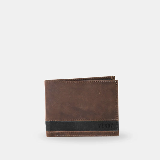 Billetera Cuero Loira - Chocolate