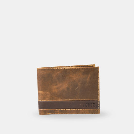 Billetera Cuero Loira - Tabaco