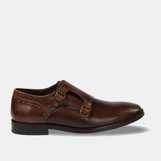 Zapato Cuero Hombre Bosforo - Cafe