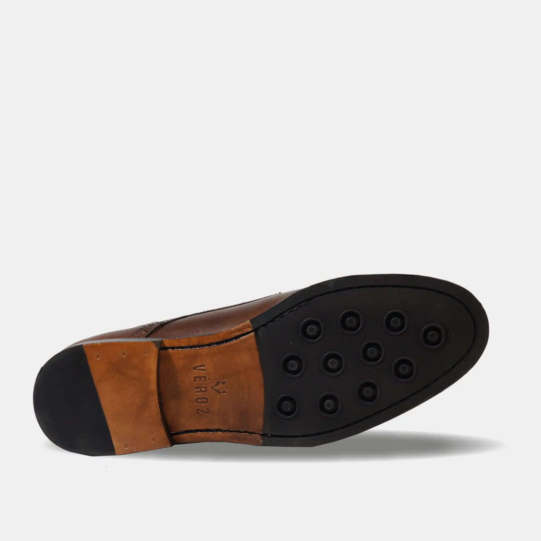 Zapato Cuero Hombre Bosforo - Cafe