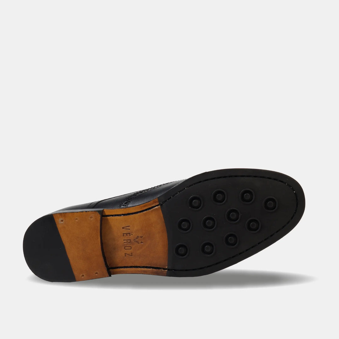 Zapato Cuero Hombre Brooklyn - Negro