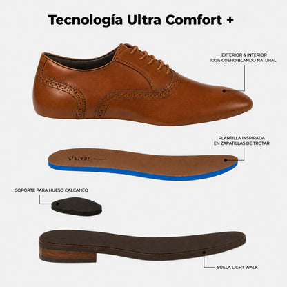 Zapato cuero hombre Ver Golden Gate Whisky 