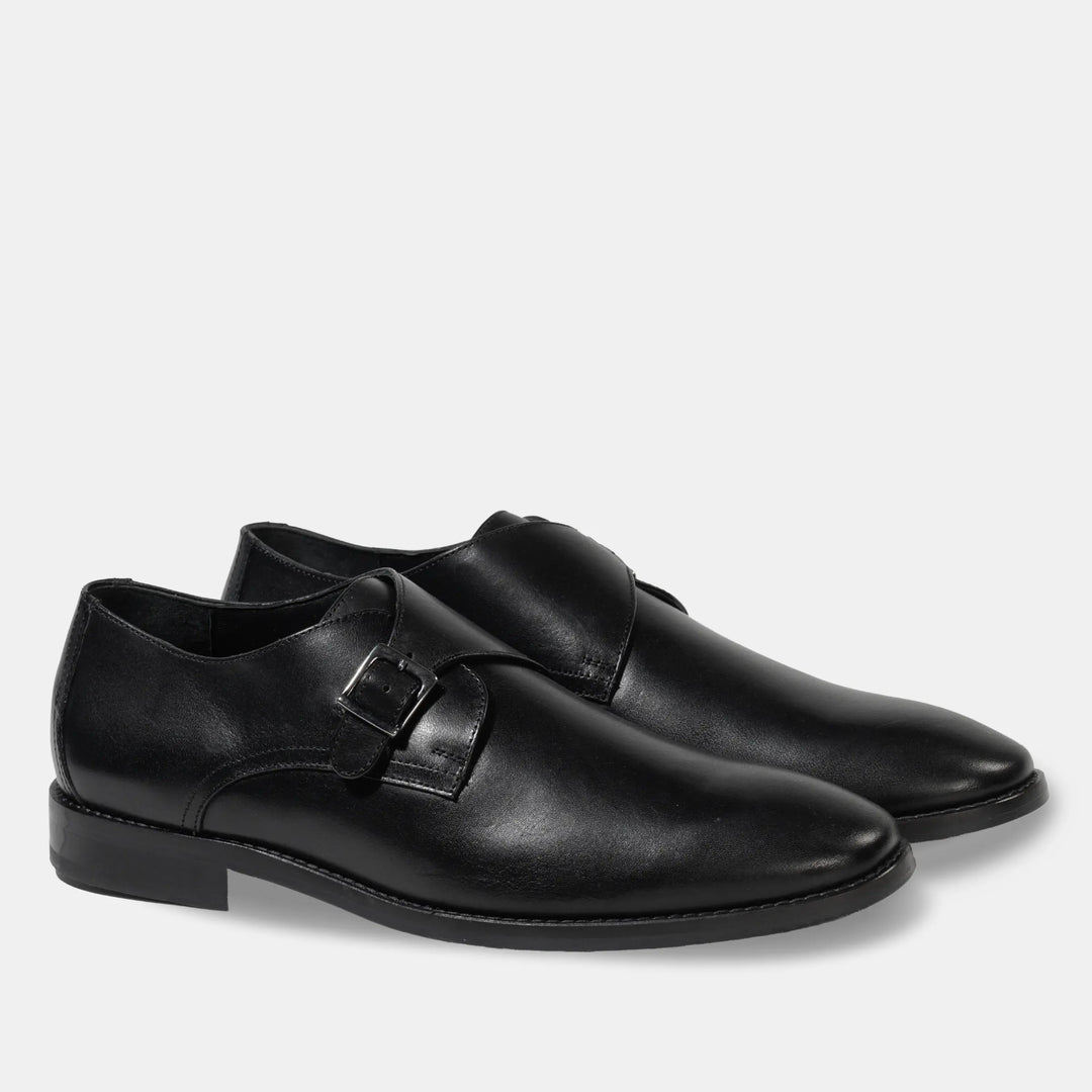 Zapato Cuero Hombre Gran Belt - Negro