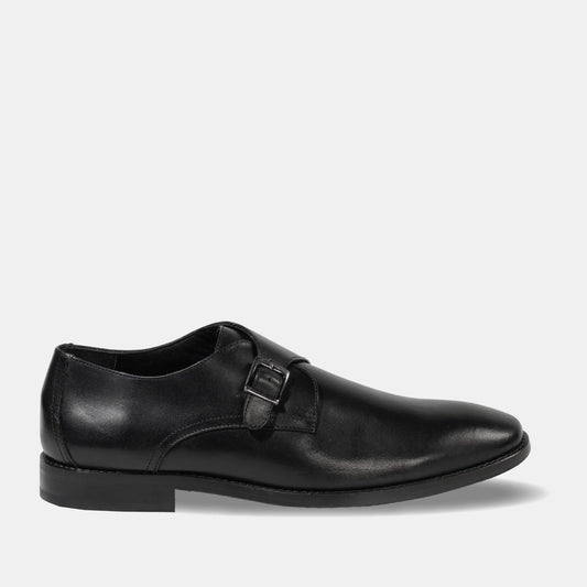 Zapato Cuero Hombre Gran Belt - Negro