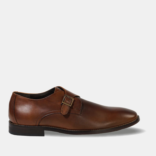 Zapato Cuero Hombre Gran Belt - Avellana