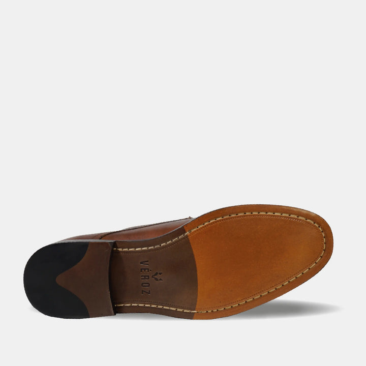 Zapato Cuero Hombre Gran Belt - Avellana