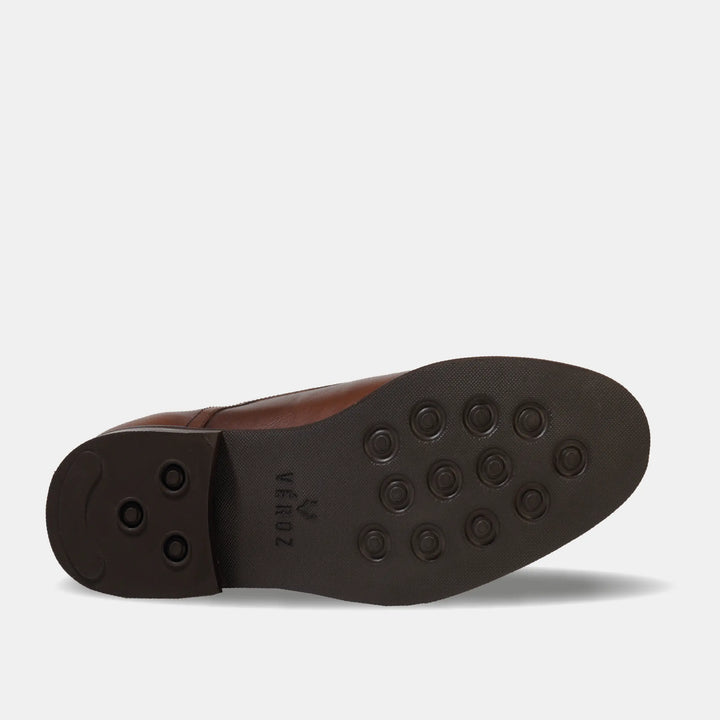 Zapato Cuero Hombre Manhattan Light - Avellana