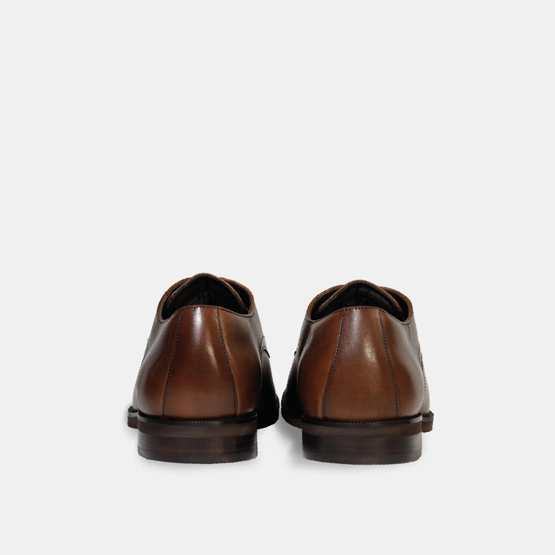 Zapato Cuero Hombre Manhattan Light - Avellana