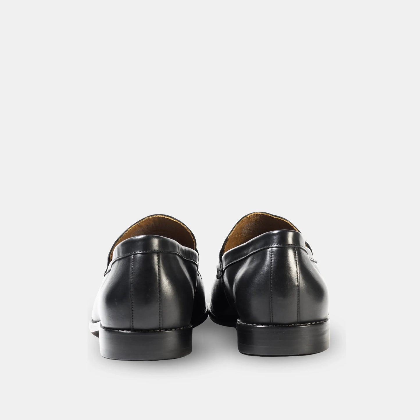 Mocasin Cuero Hombre Mazzini - Negro