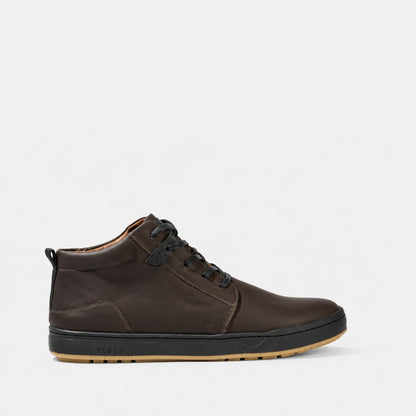 Zapatilla Mid Cuero Hombre Russky Mid - Chocolate