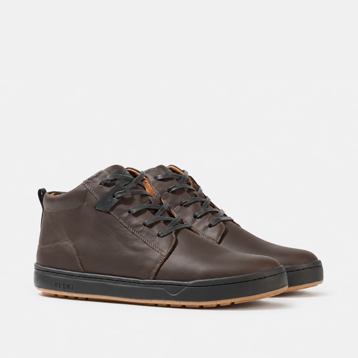 Zapatilla Mid Cuero Hombre Russky Mid - Chocolate