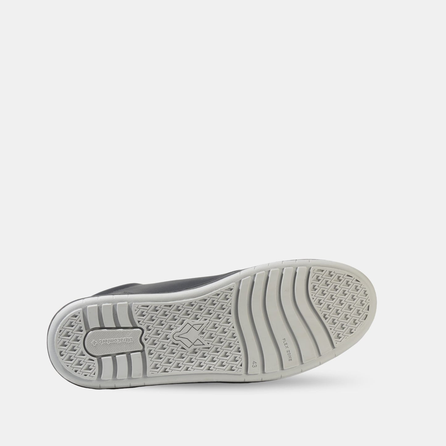 Zapatilla Mid Cuero Hombre Russky Mid - Negro