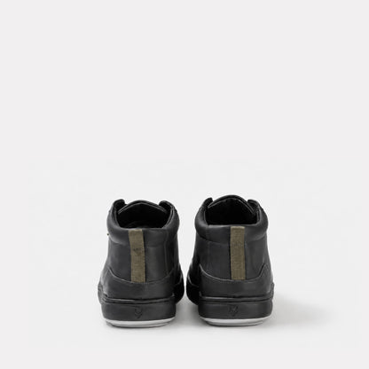 Zapatilla Mid Cuero Hombre Russky Mid - Negro