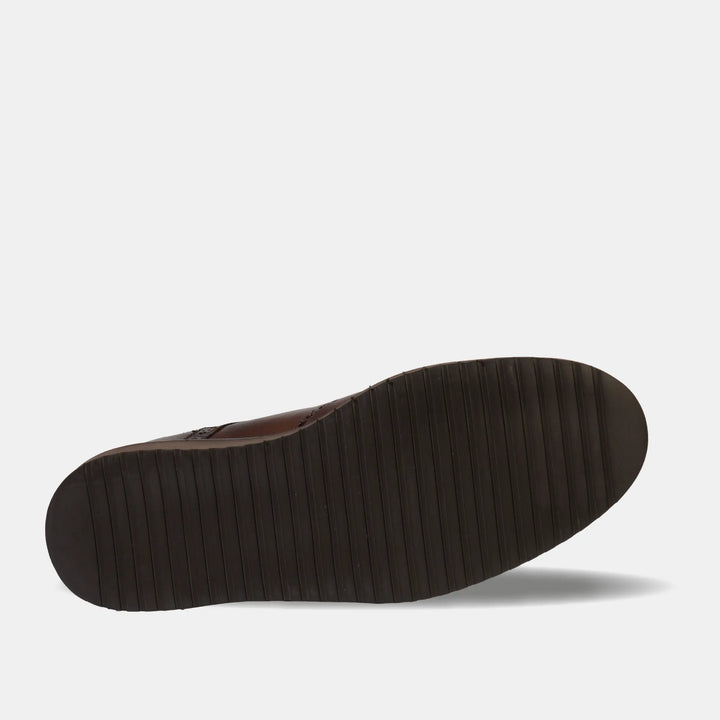 Zapato Cuero Hombre Scalzi - Cafe