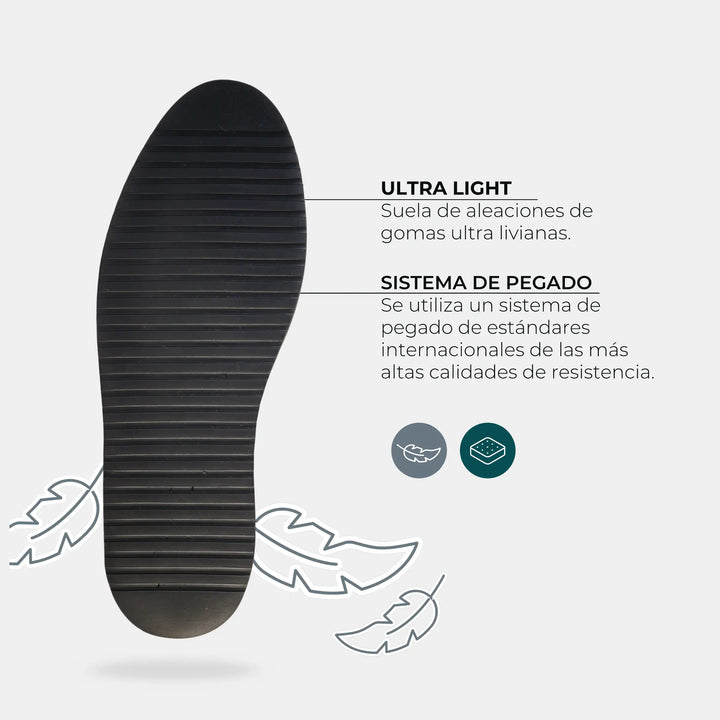 Zapato Cuero Hombre Scalzi - Cafe