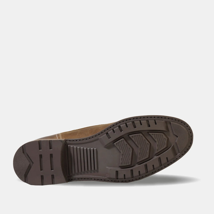 Botin Mid Cuero Hombre Torri - Tabaco