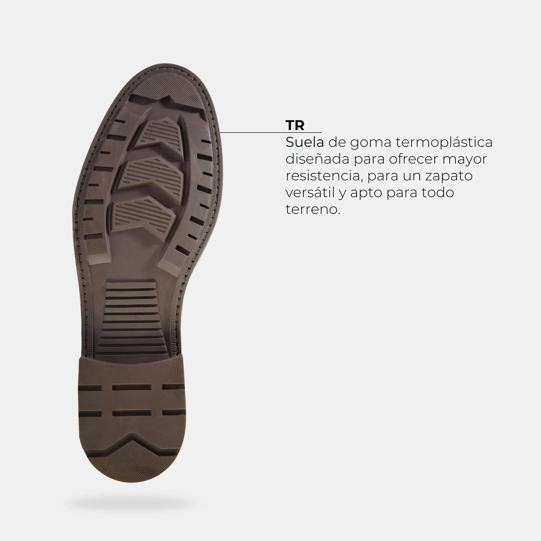 Botin Mid Cuero Hombre Torri - Tabaco
